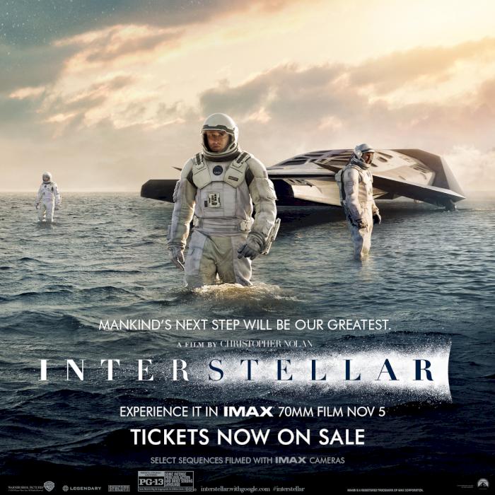 Interstellar in 70mm IMAX