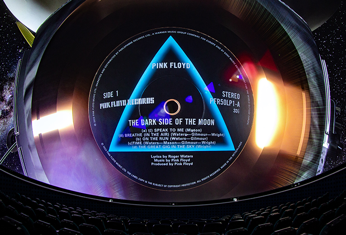 6:15 p.m. - Pink Floyd: Dark Side of the Moon Dome Show