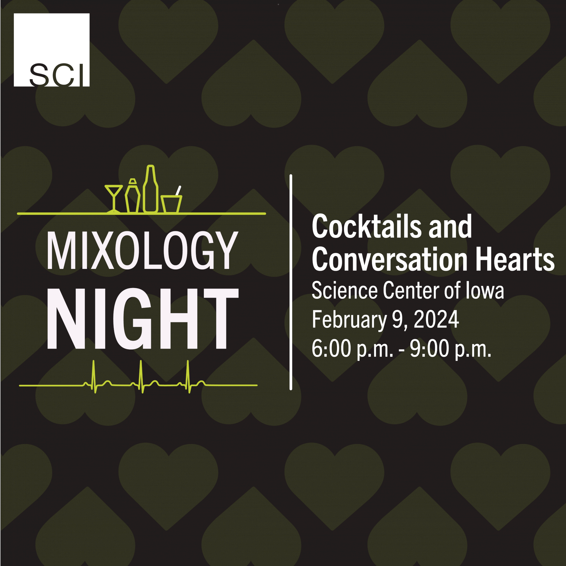 MIXOLOGY: COCKTAILS AND CONVERSATION HEARTS